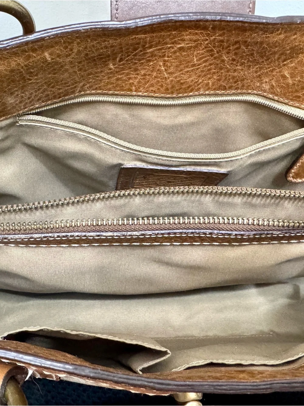Authentic Coach Patchwork Tote Bag Signature Turnlock Handbag 10816 Vintage